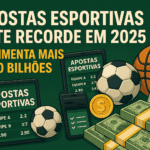 Apostas esportivas bate recorde em 2025 e movimenta mais de 10 bi