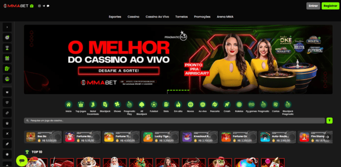 A MMABet oferece um portfólio impressionante de opções para apostadores de todos os perfis seja aposta esportiva ou cassino online.
